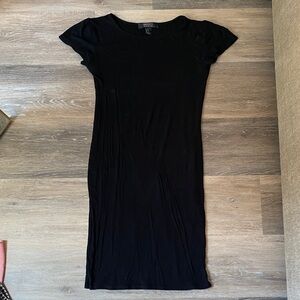 forever 21 ribbed tshirt dress